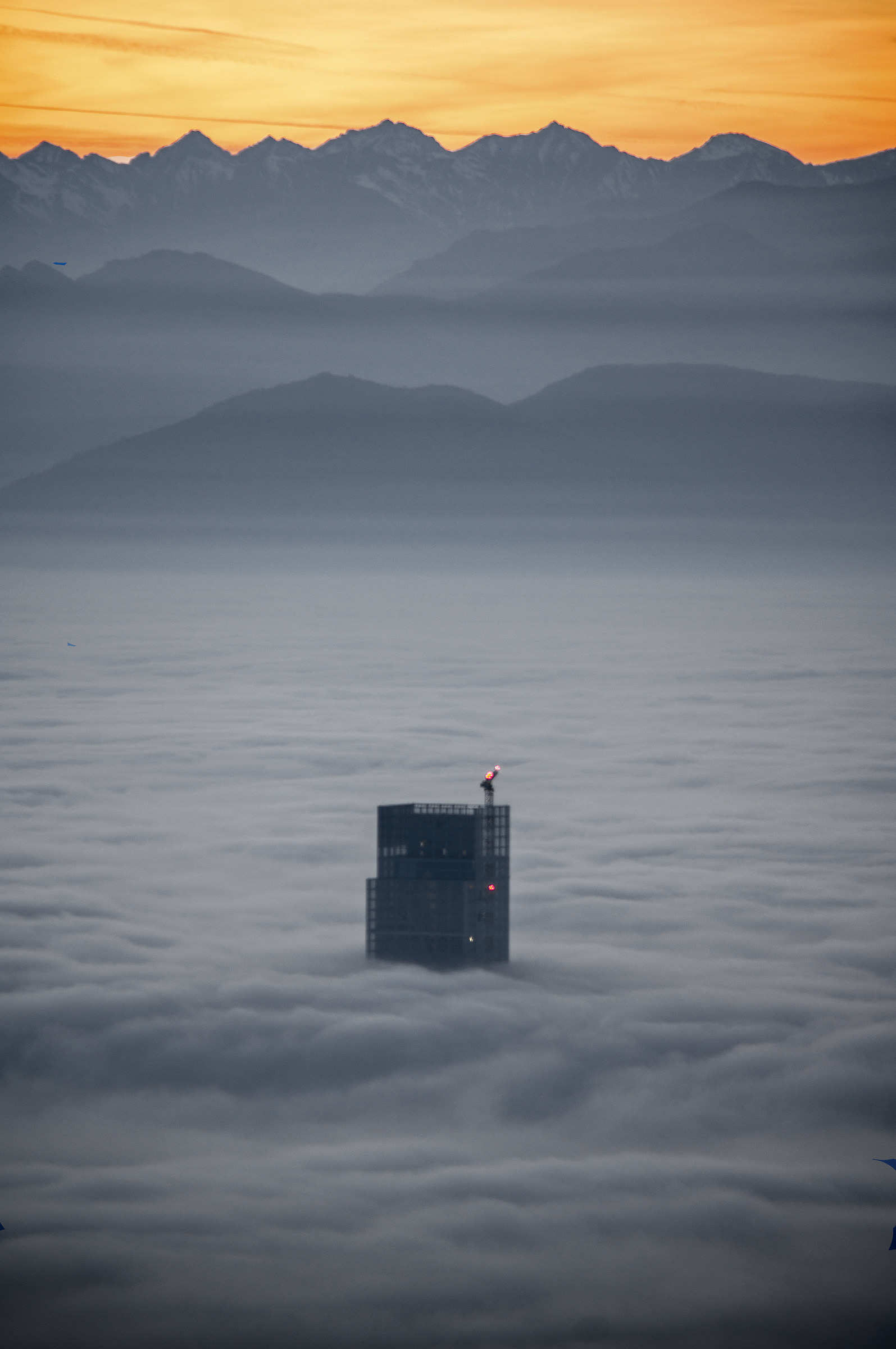 Mists Padane and Unfinished skyscrapers 2