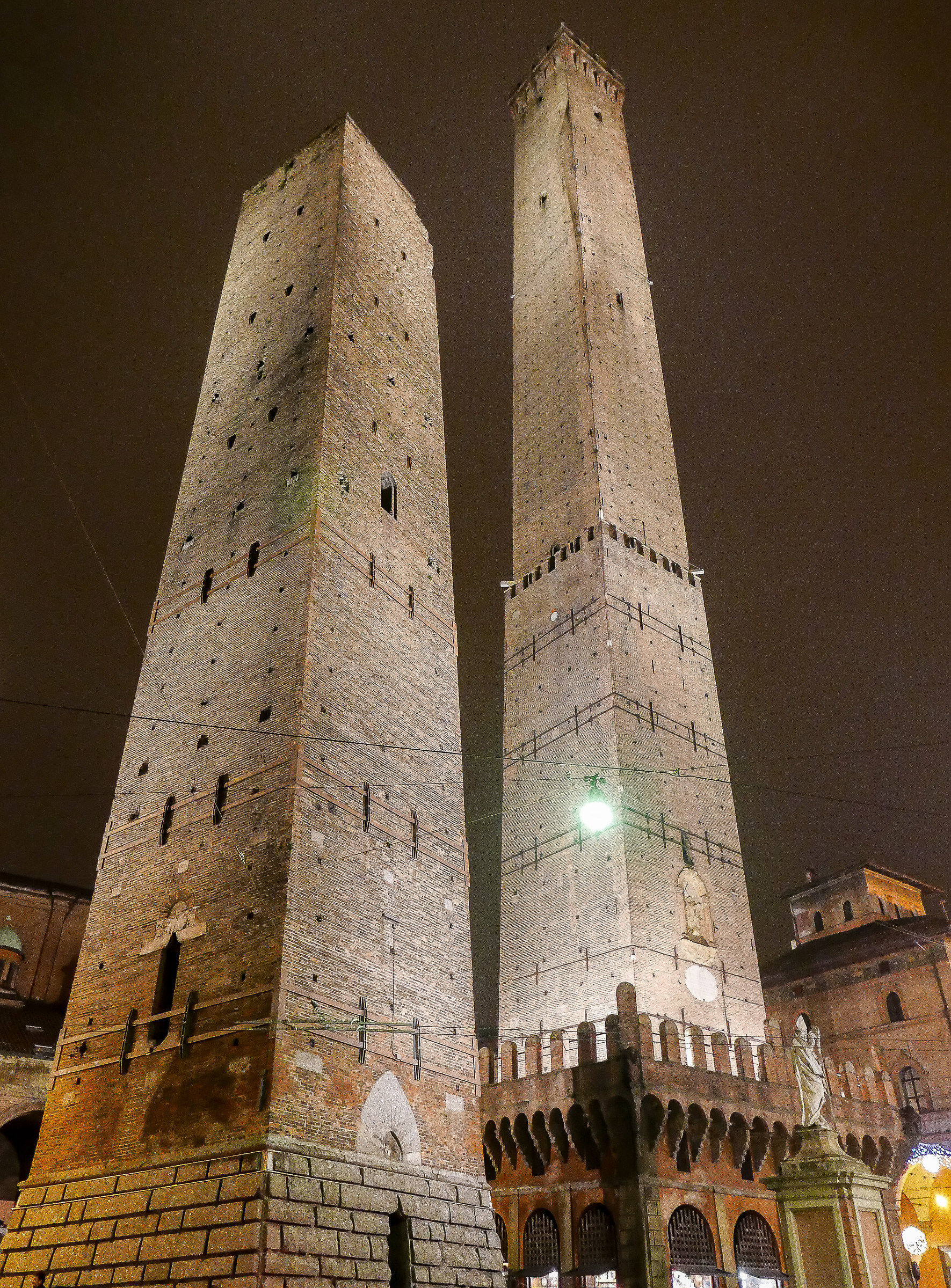 Due Torri Bologna by Night