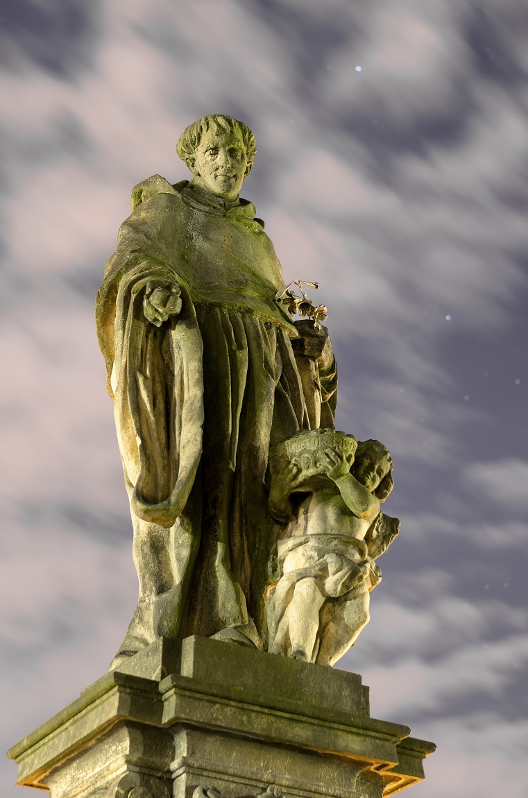 St. Nicholas of Tolentino on the Charles Bridge
