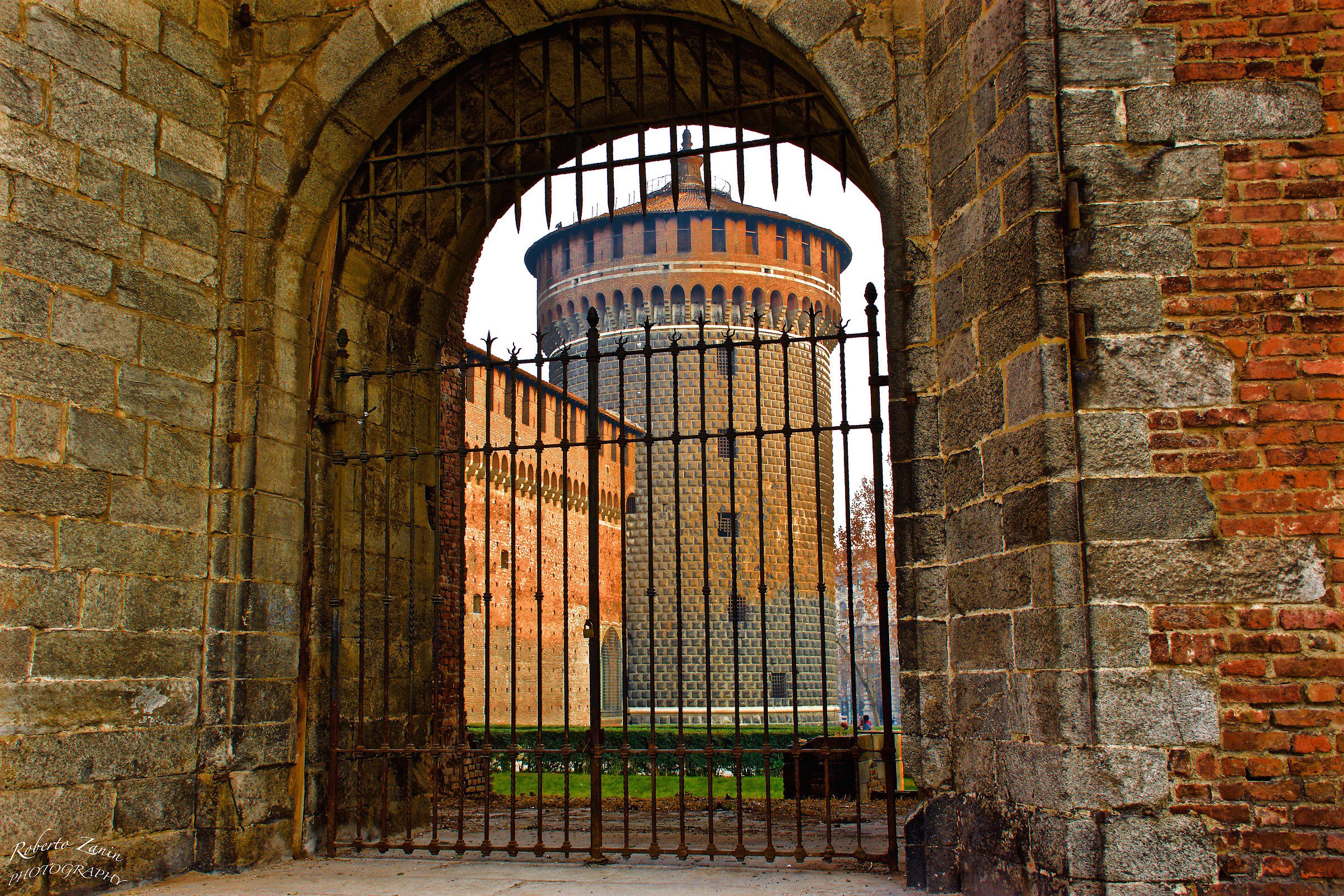 Al castello Sforzesco di Milano......