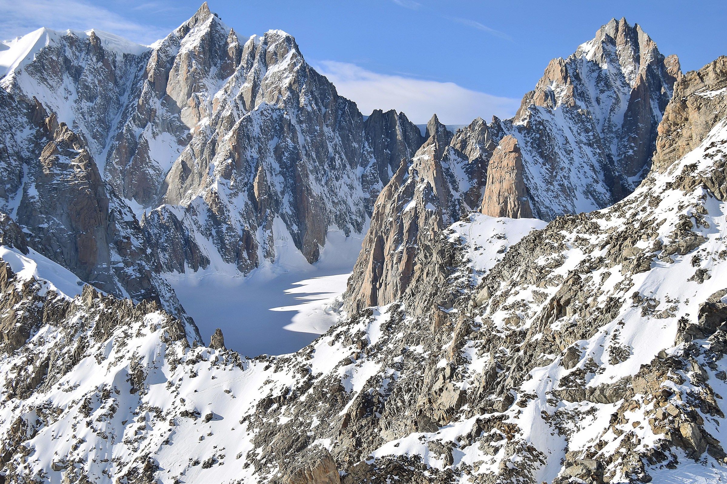 Gruppo del monte Bianco 24 Dicembre 2015