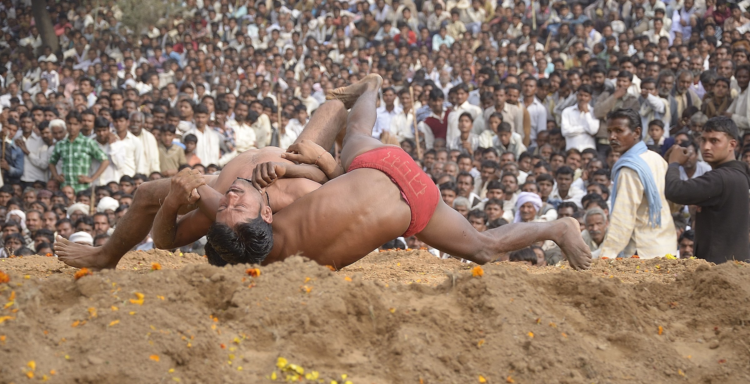 Lotta in stile indiano