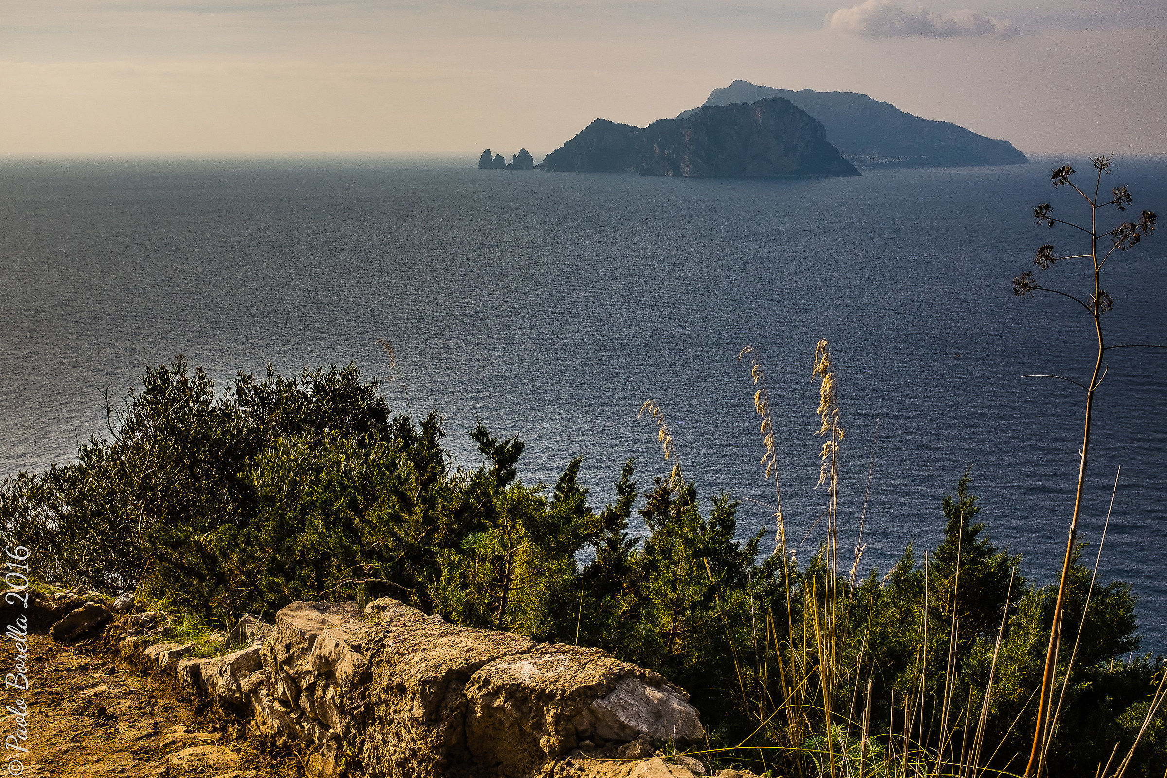 Capri from Punta Campanella