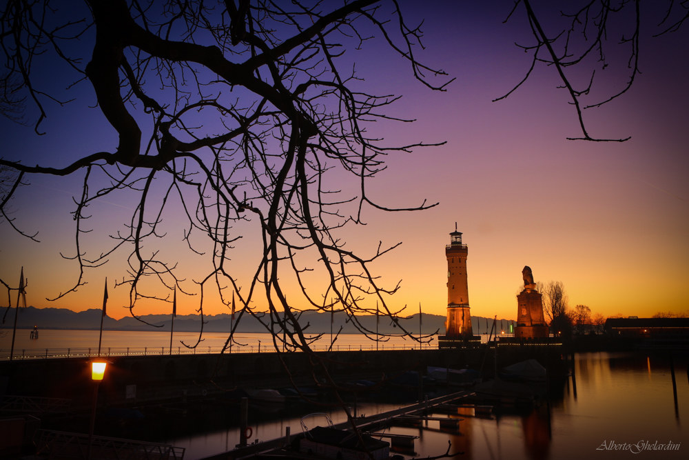 lindau tramonto
