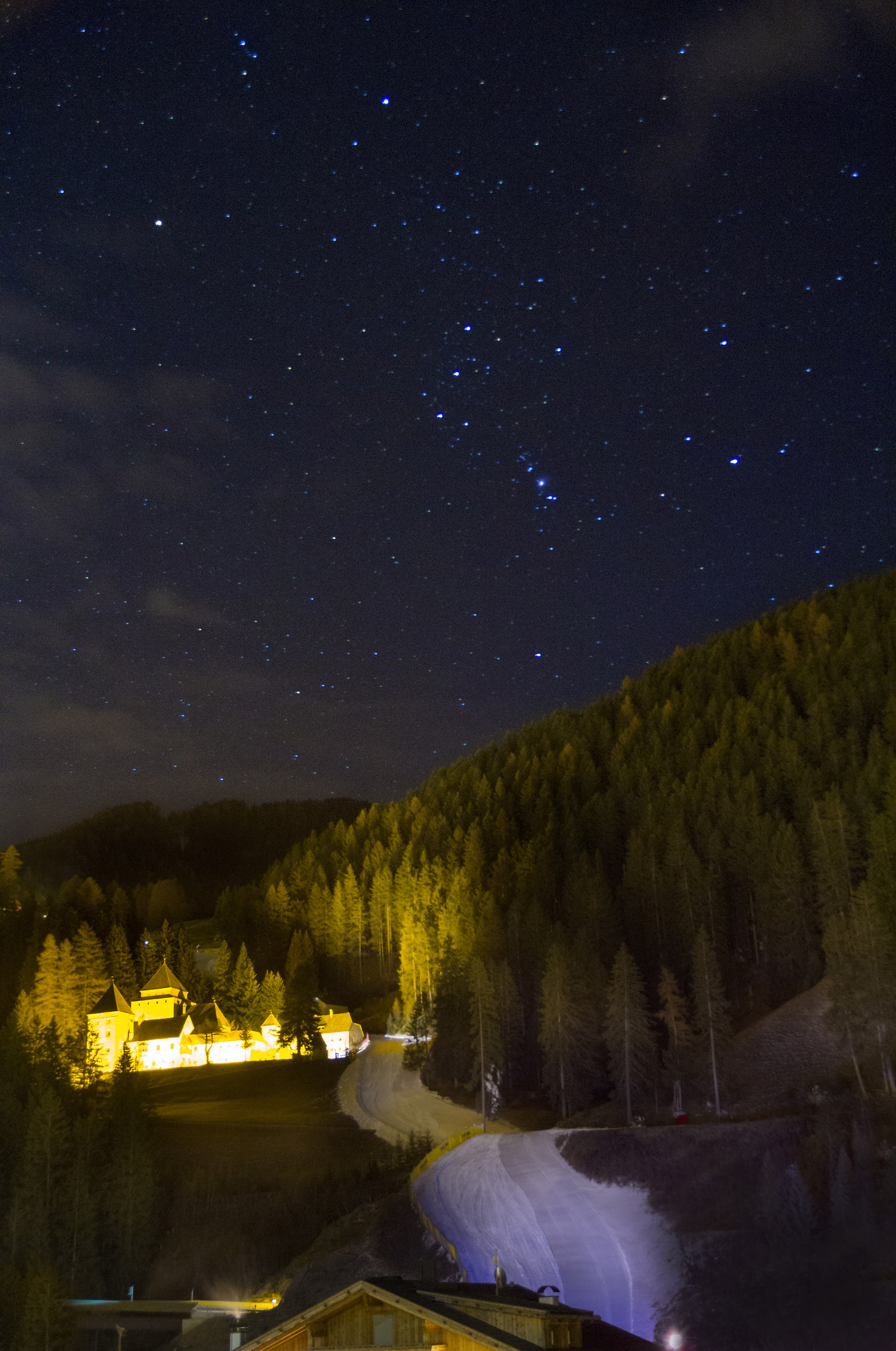 Castello Valgardena con Orione