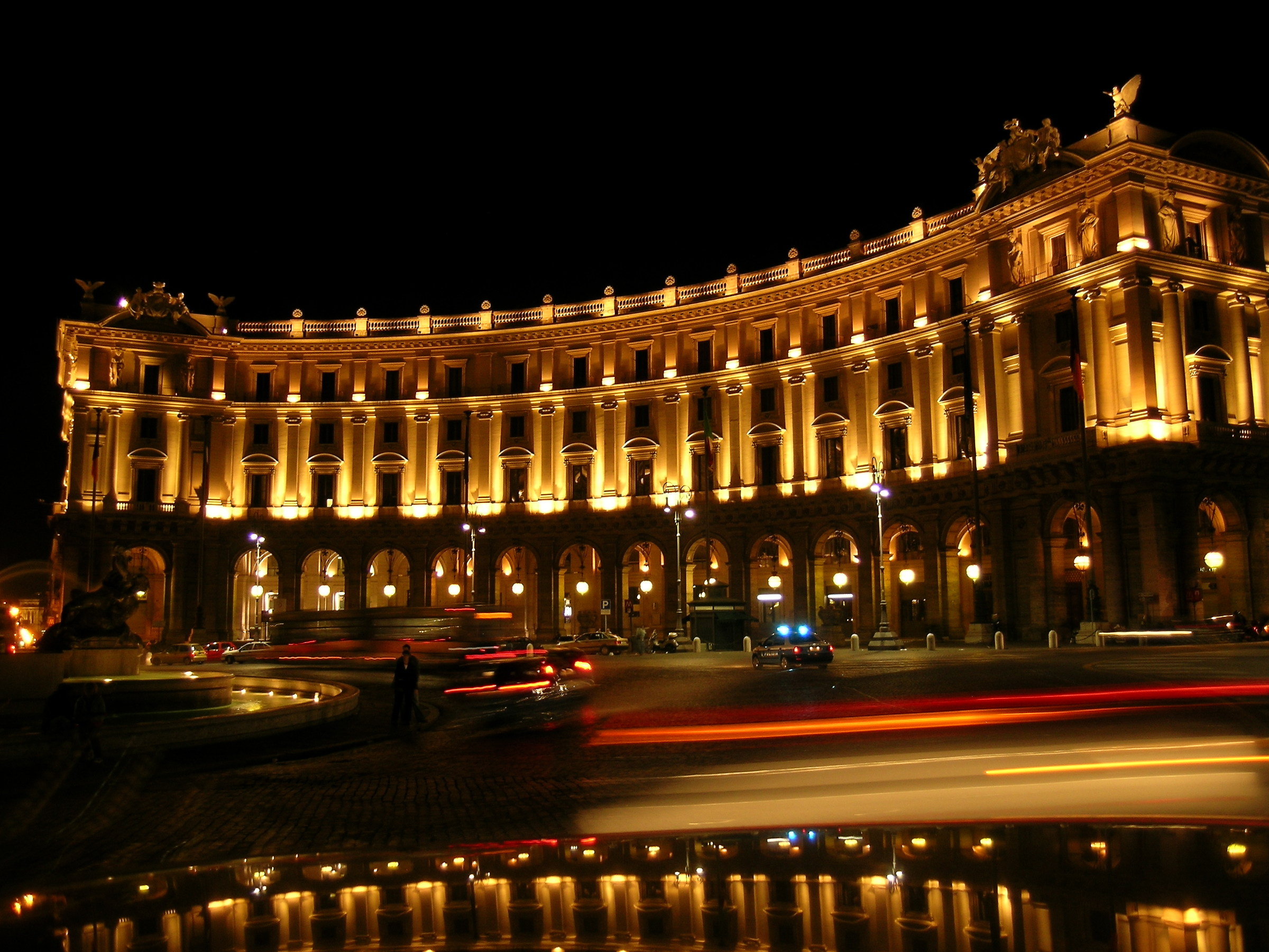 shadows and lights of Rome