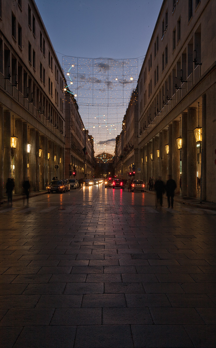 Luci d'artista in Via Roma
