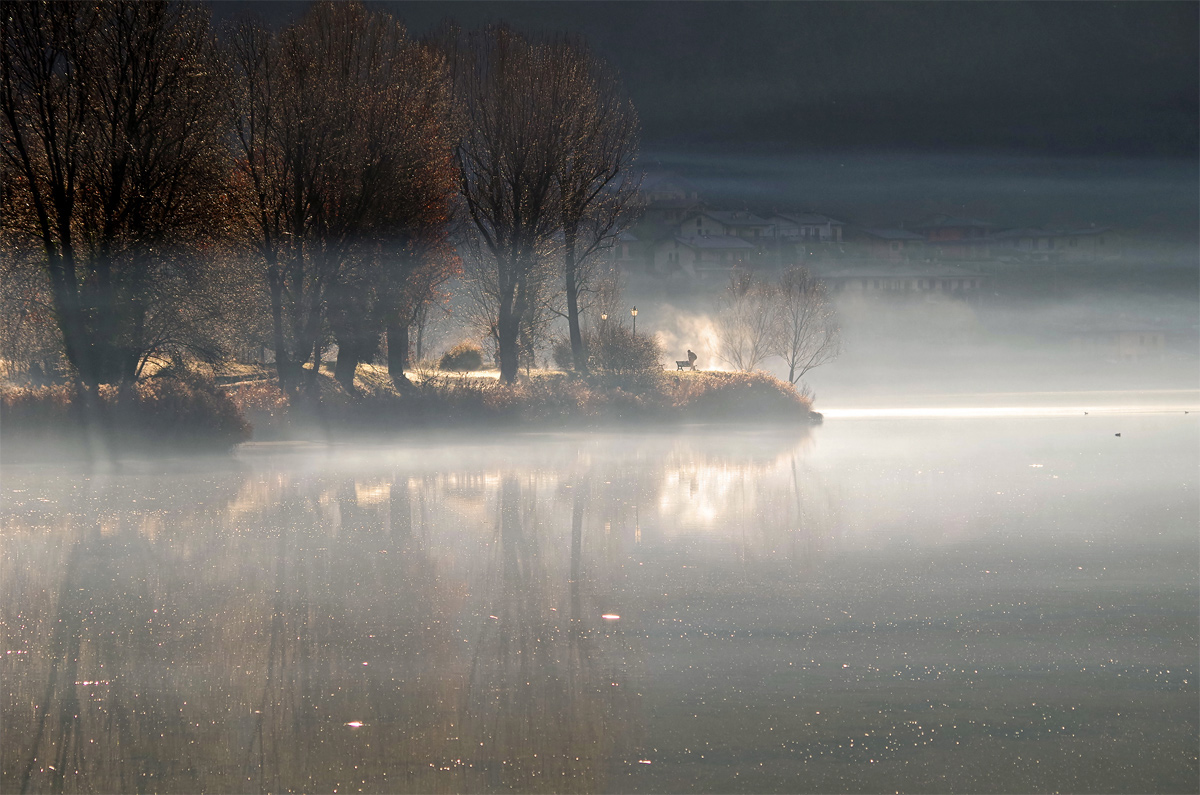 Lago d'Endine velato