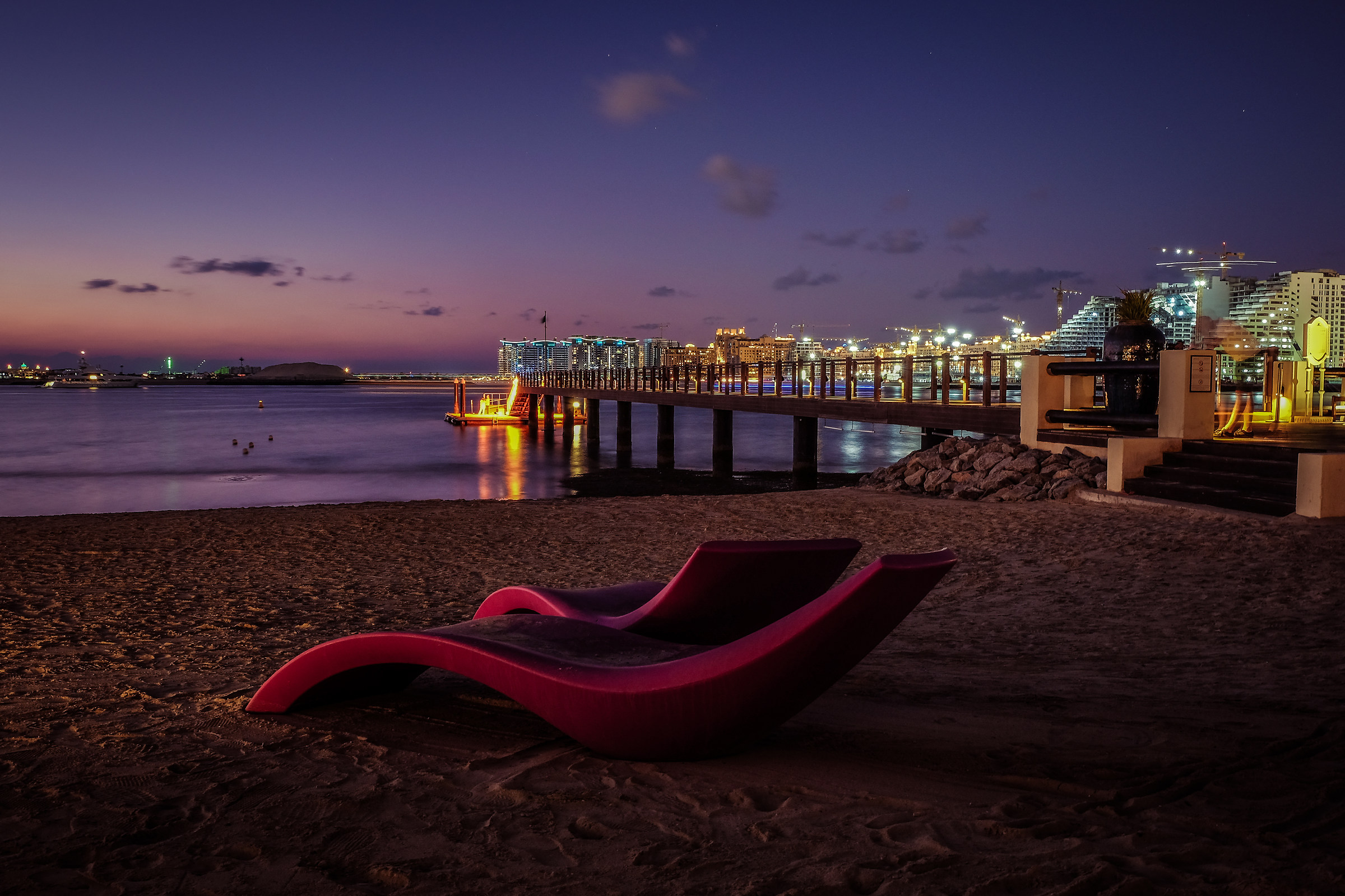 The Sun's just on September in Dubai