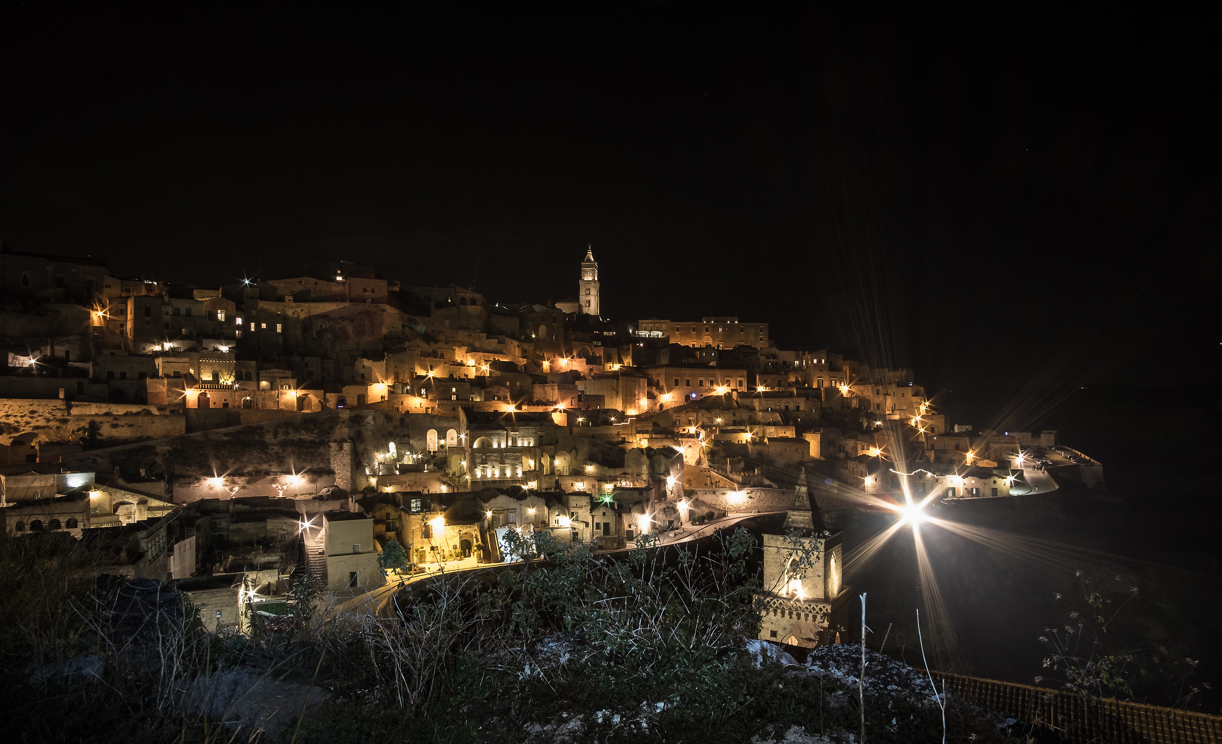 Matera by night