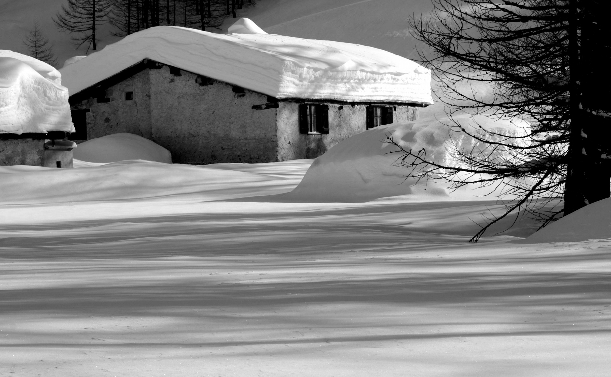 Lavachey, Val Ferret, January
