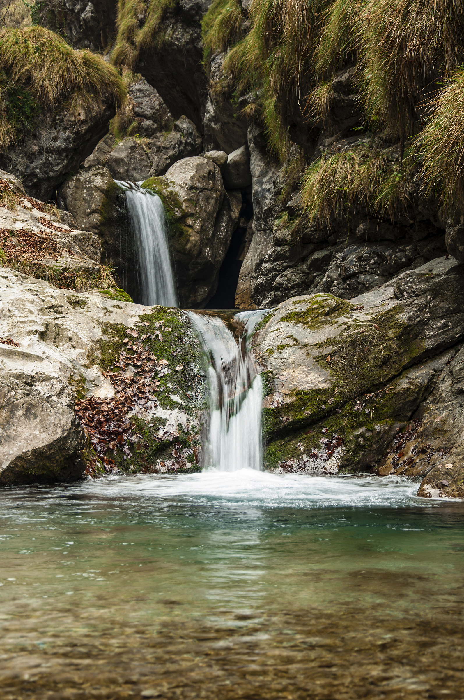 Cascata naturale di Val Vertova