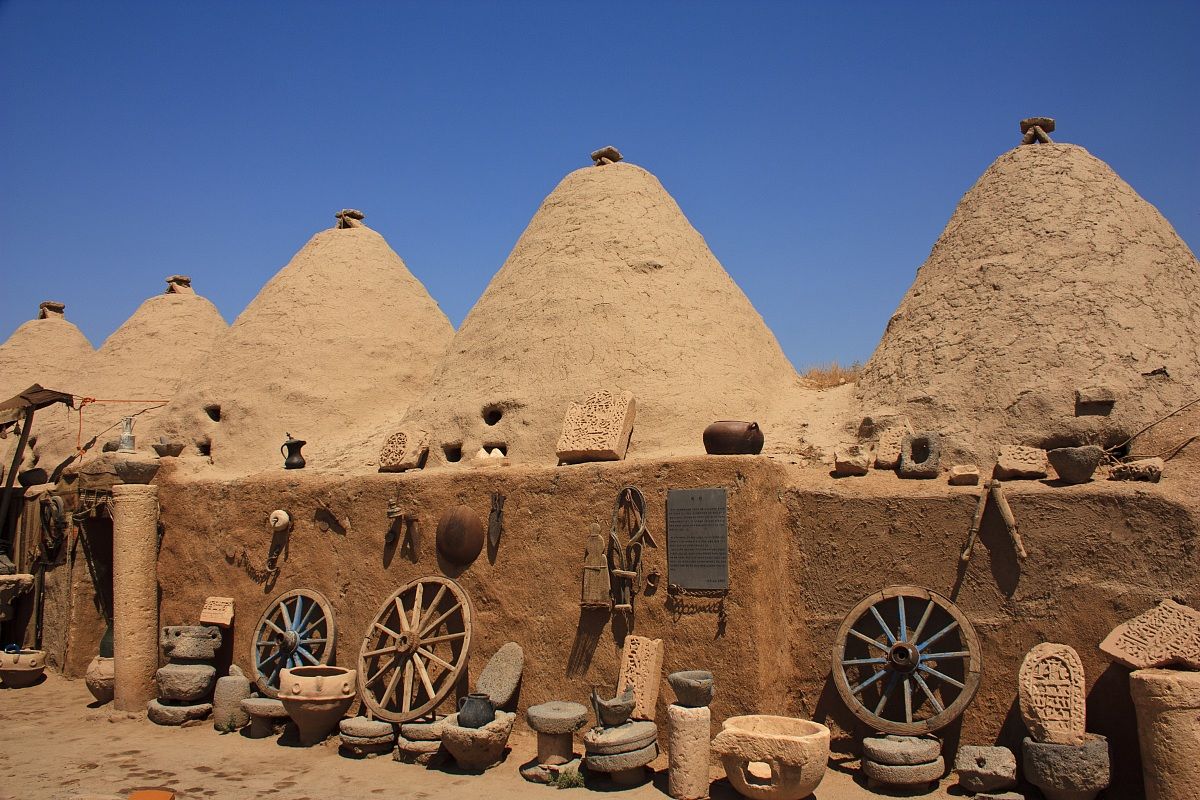 Beehive houses - Harran - Turkey - August 16, 2011