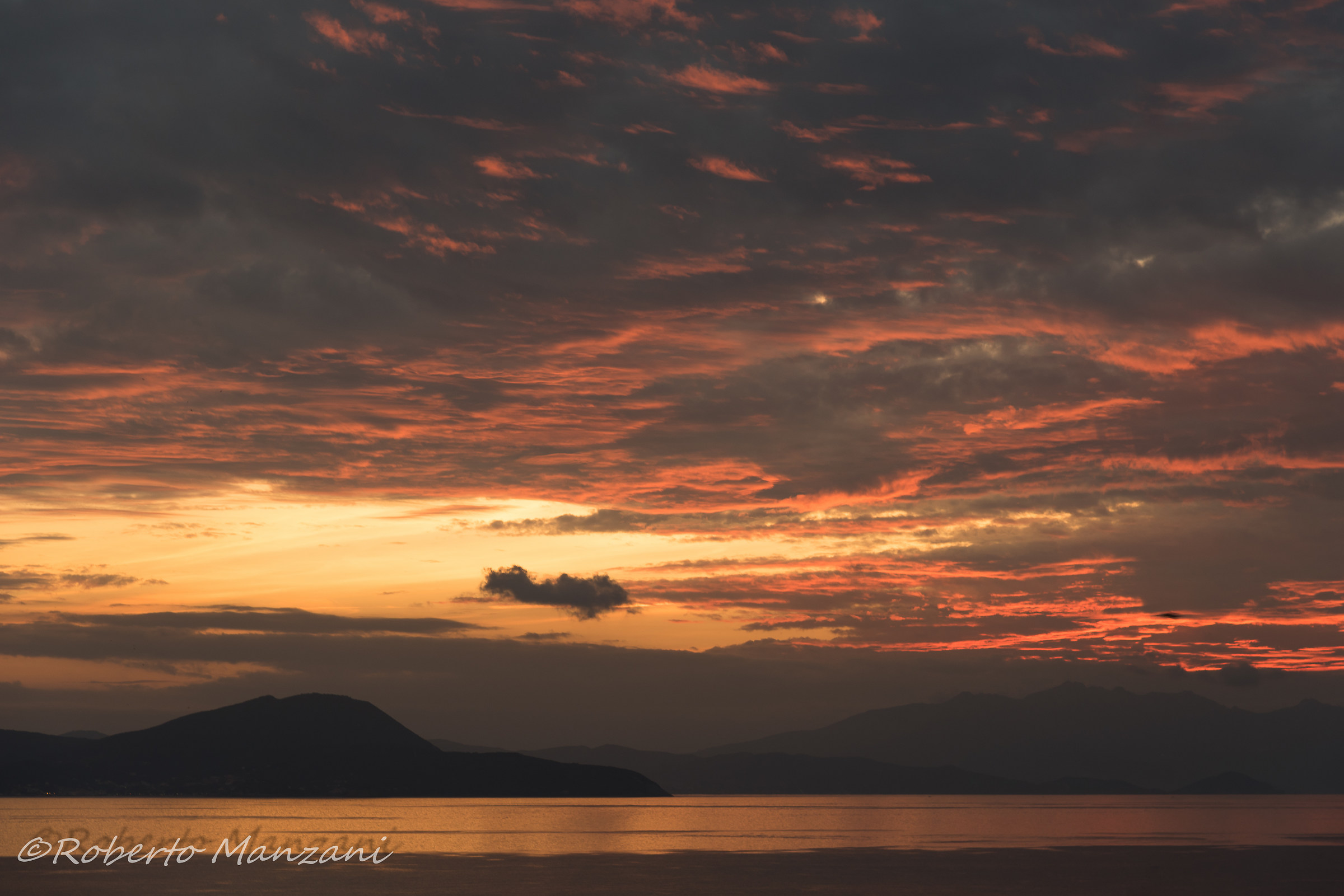 The last sunset of 2015