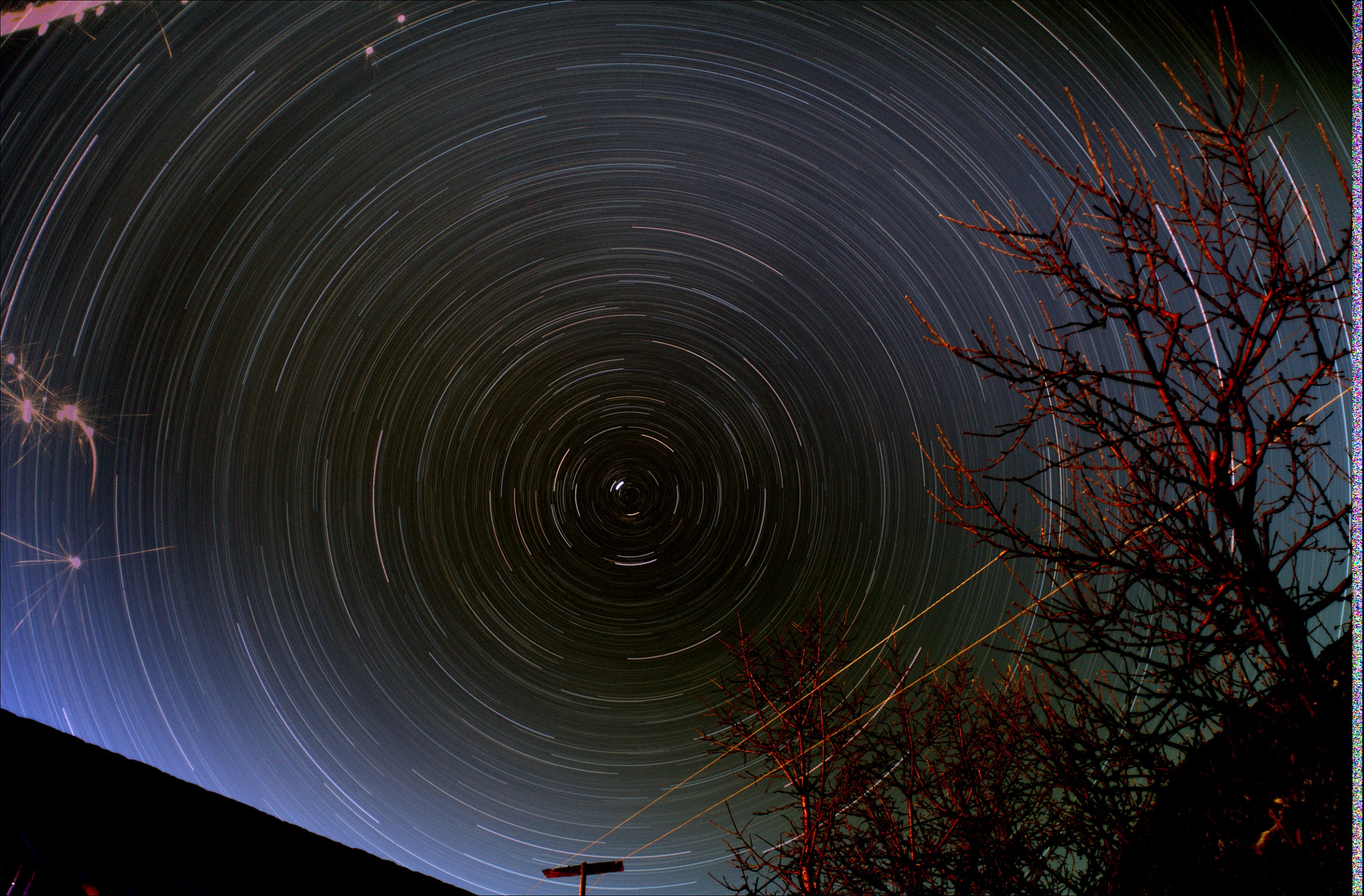 Earth's rotation by 2 hours and a half!