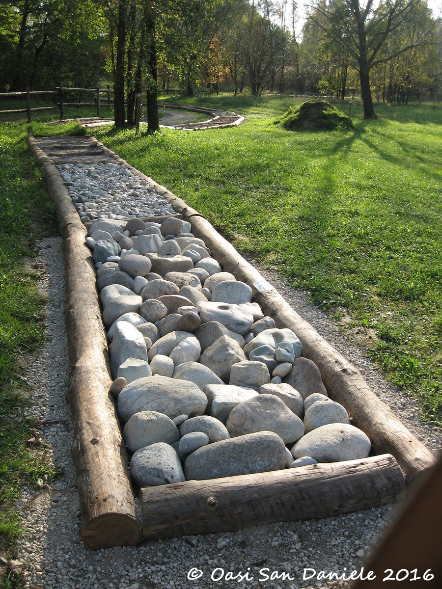 Start sensory journey barefoot