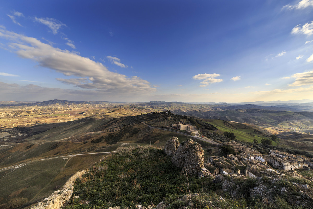 View from Cracow, ghost town