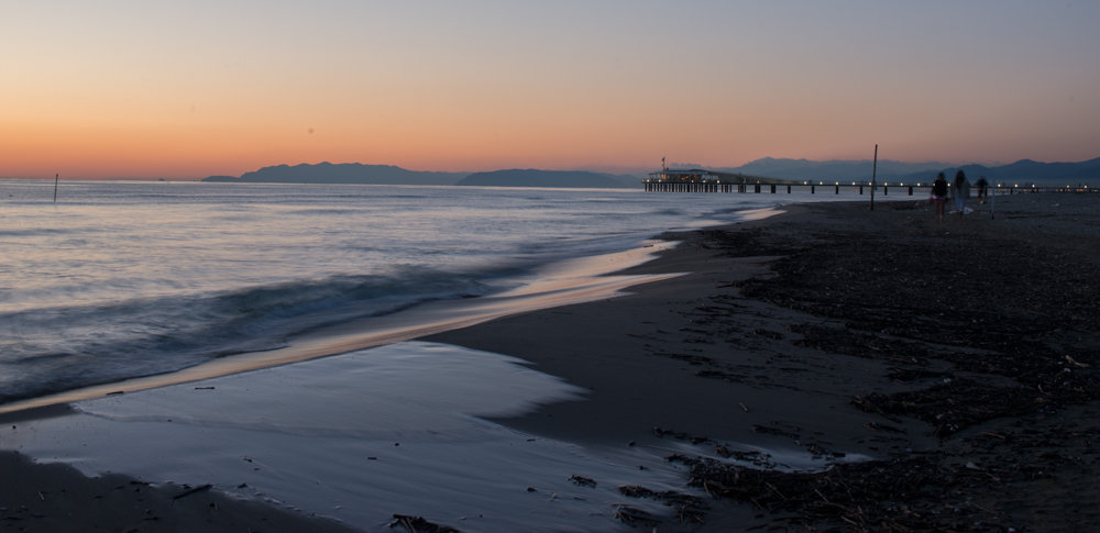 Passeggiando al tramonto