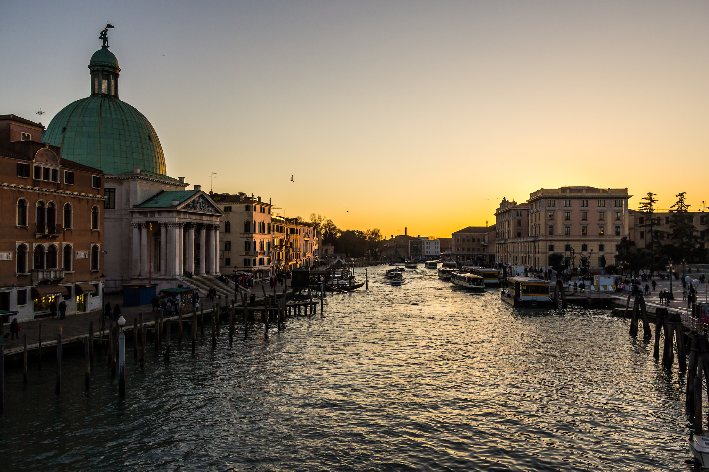Grand Canal at Sunset