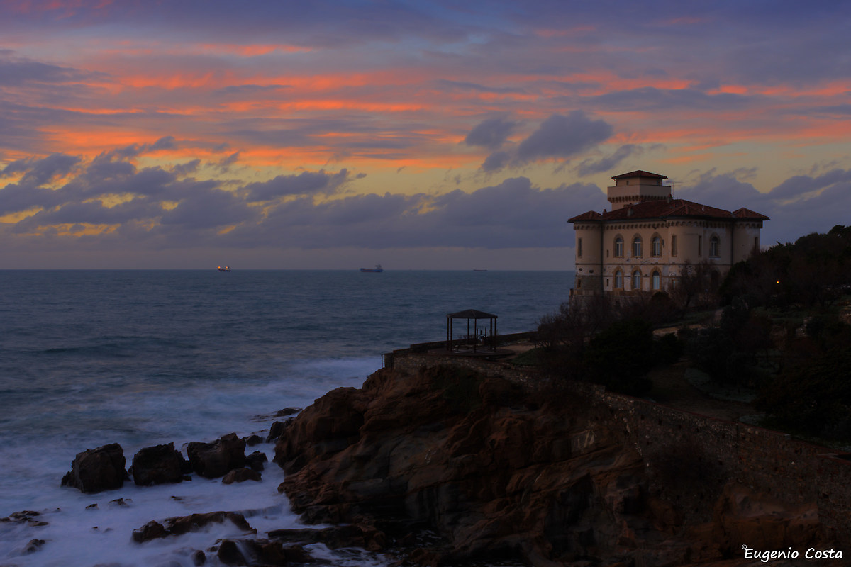 Tramonto al Castello del Boccale