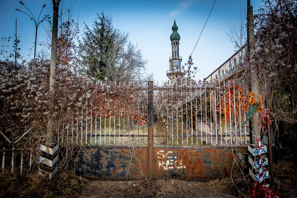Vista del Minareto dal Cancello
