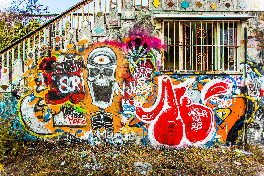 Street Arta a Consonno