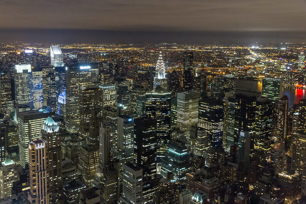Panoramica con Chrysler Building