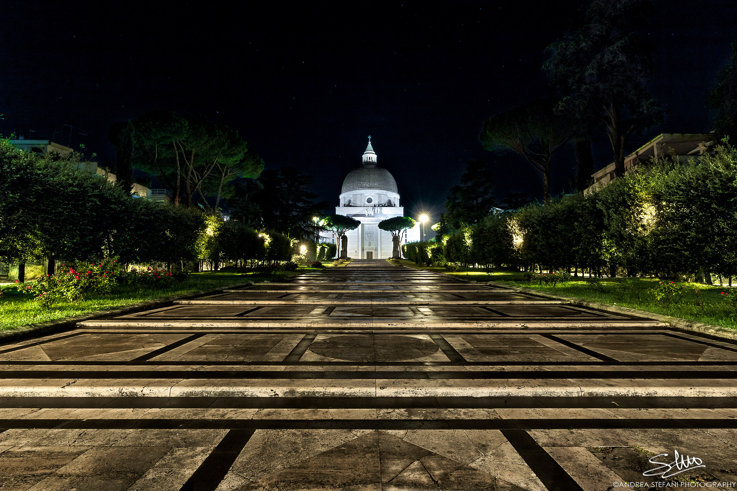 Towards the Basilica