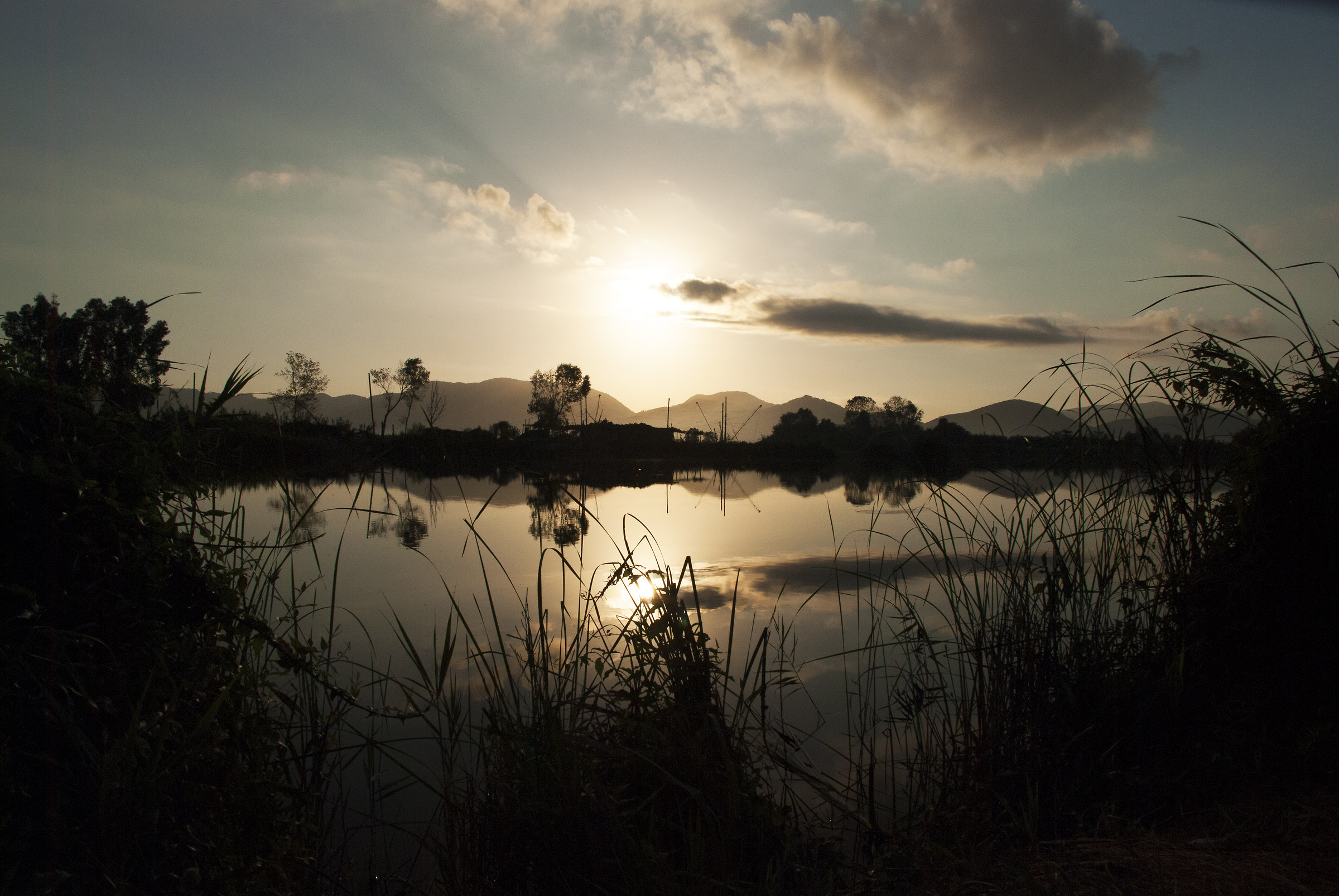 Sunrise on the Marshes
