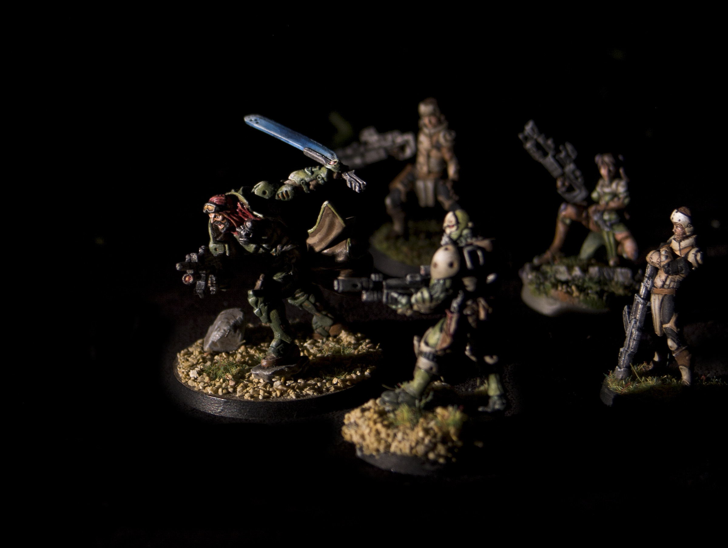 evidence of light-painting miniatures