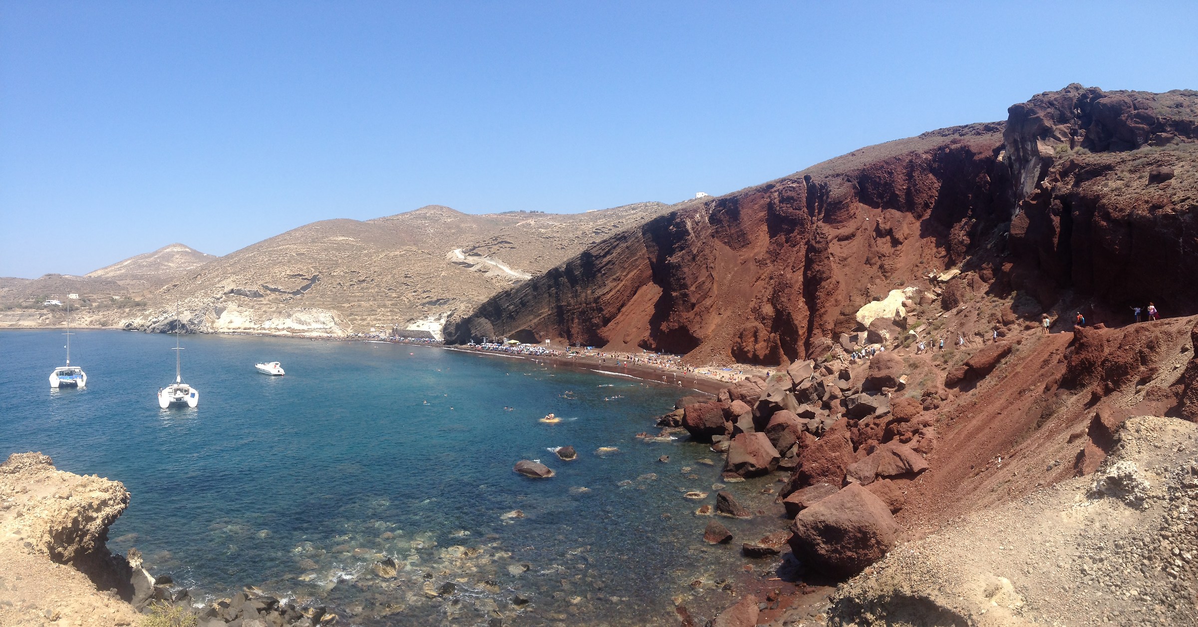 Red Beach, Santorini, Greece