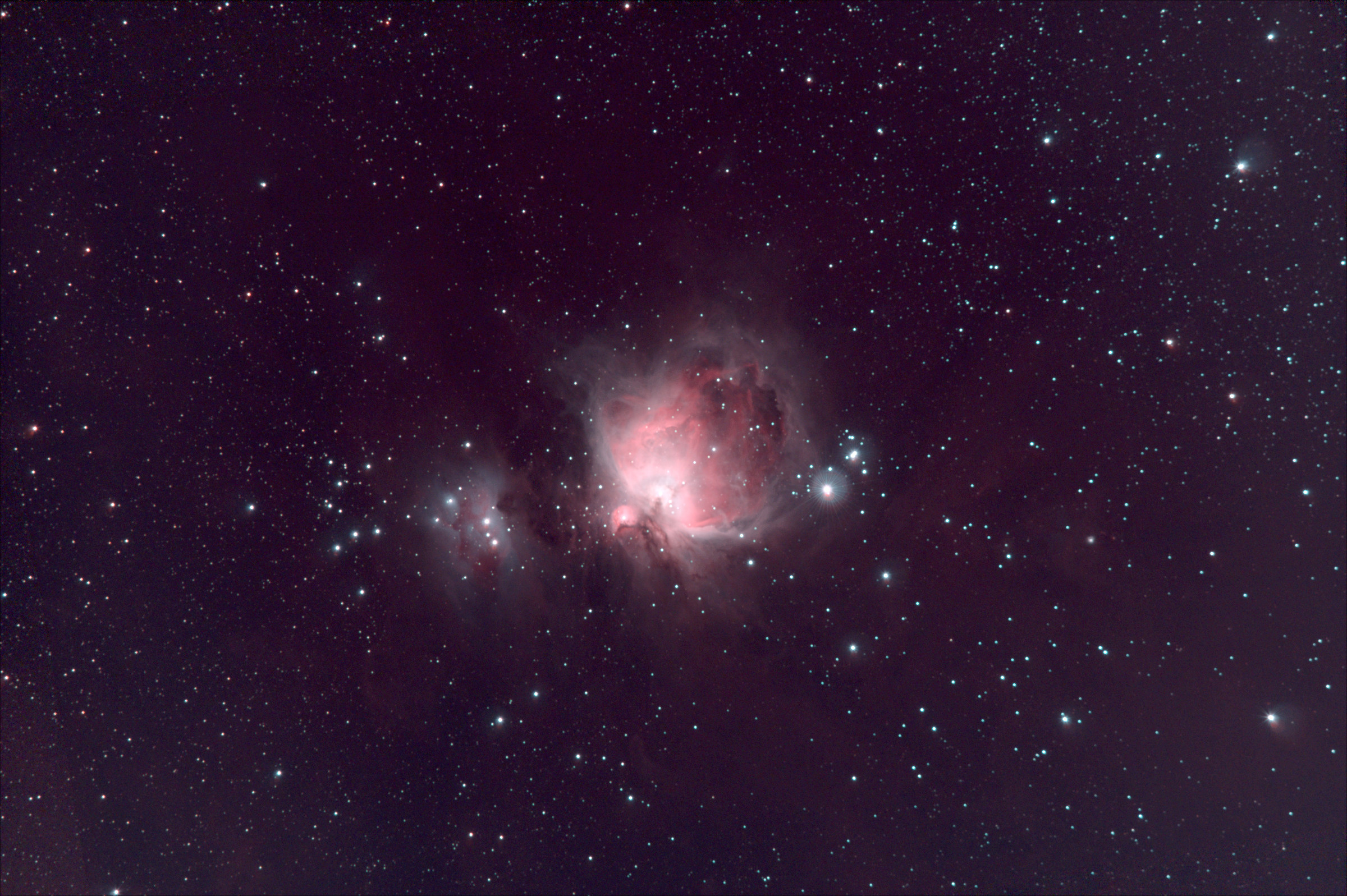 Orion Nebula and Running Man