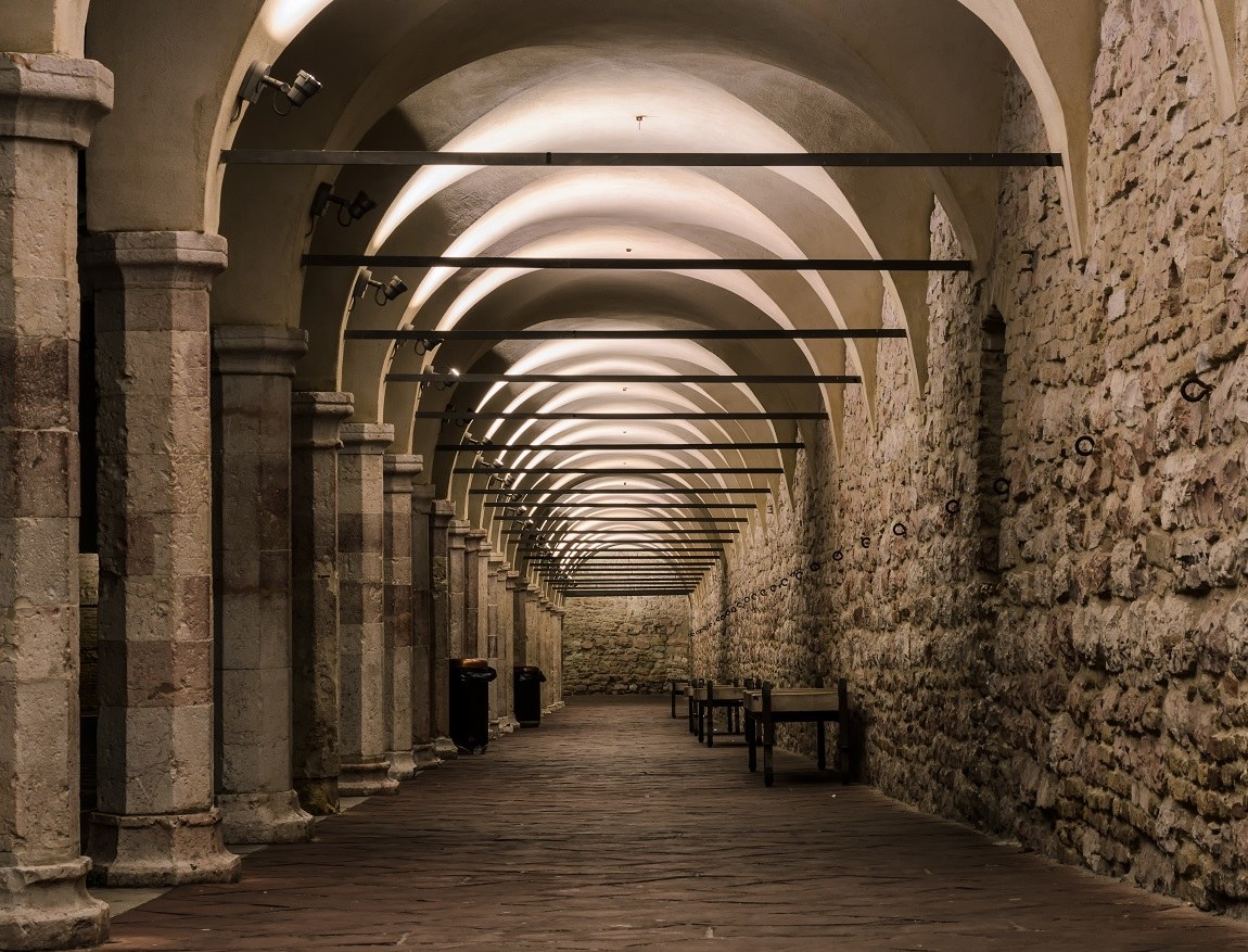 portici di Piazza inferiore S. Francesco