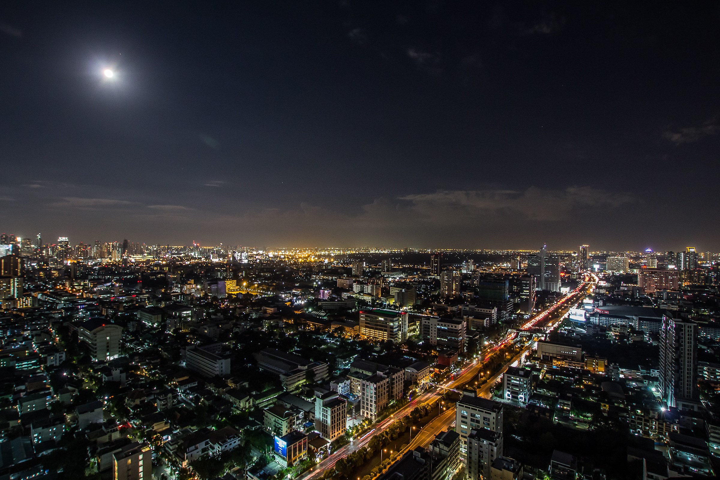 Bangkok di sera dal 38°piano