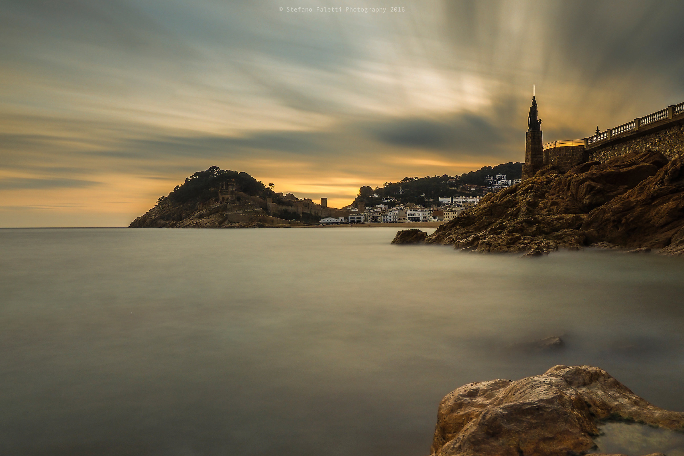 Le ultime luci del giorno...