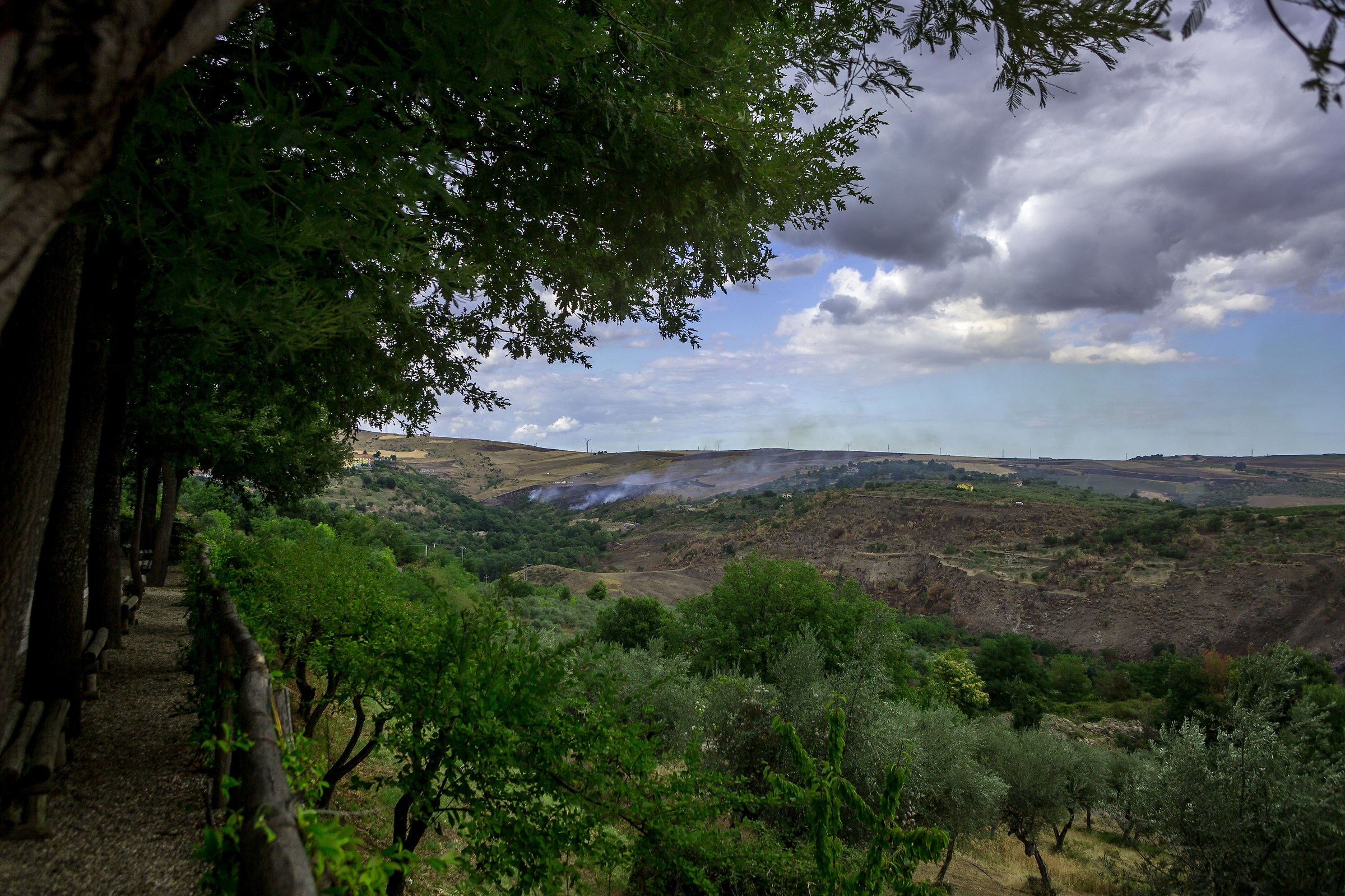 Melfi - Paesaggio verso Rapolla