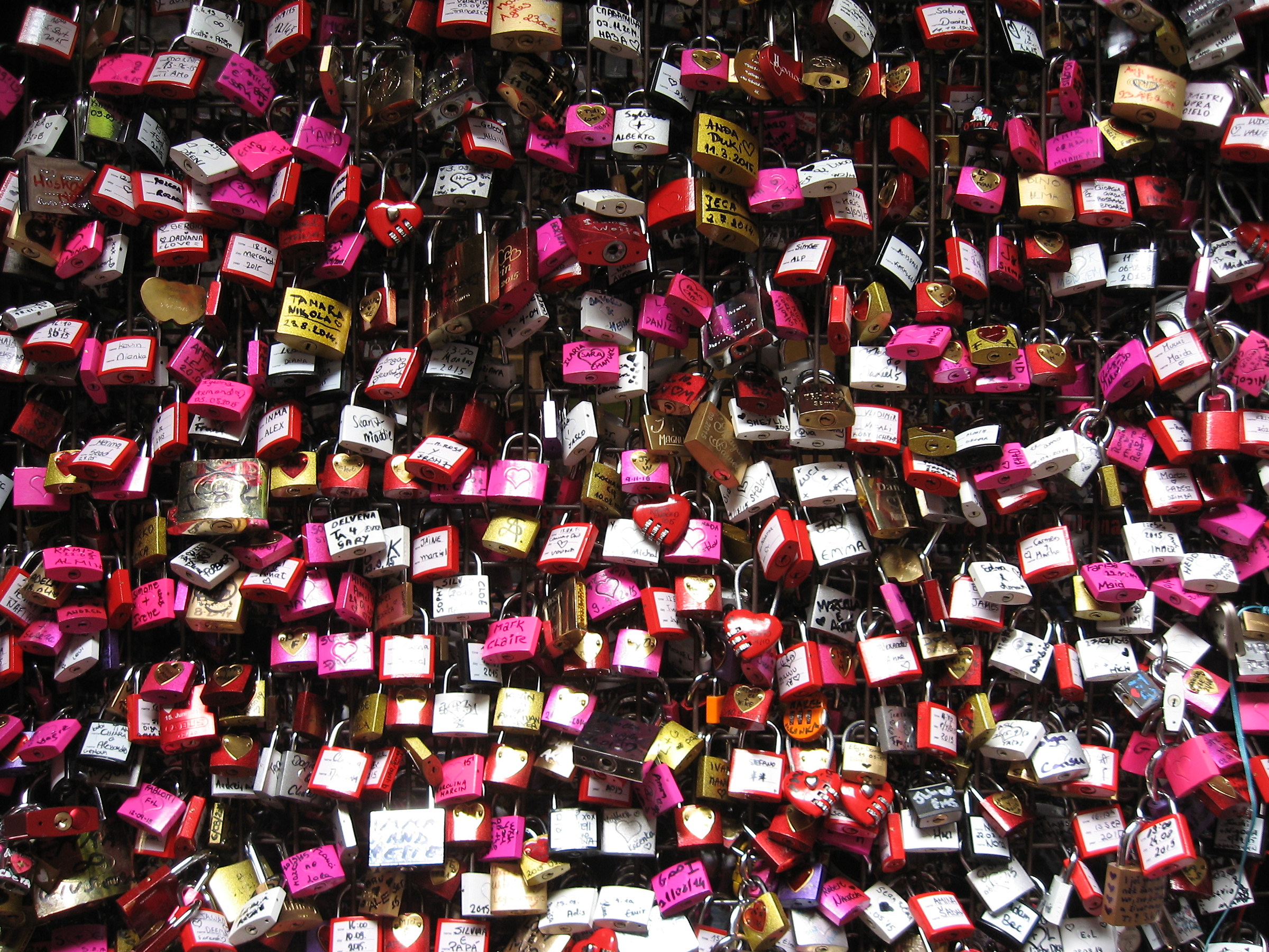 Verona and its padlocks