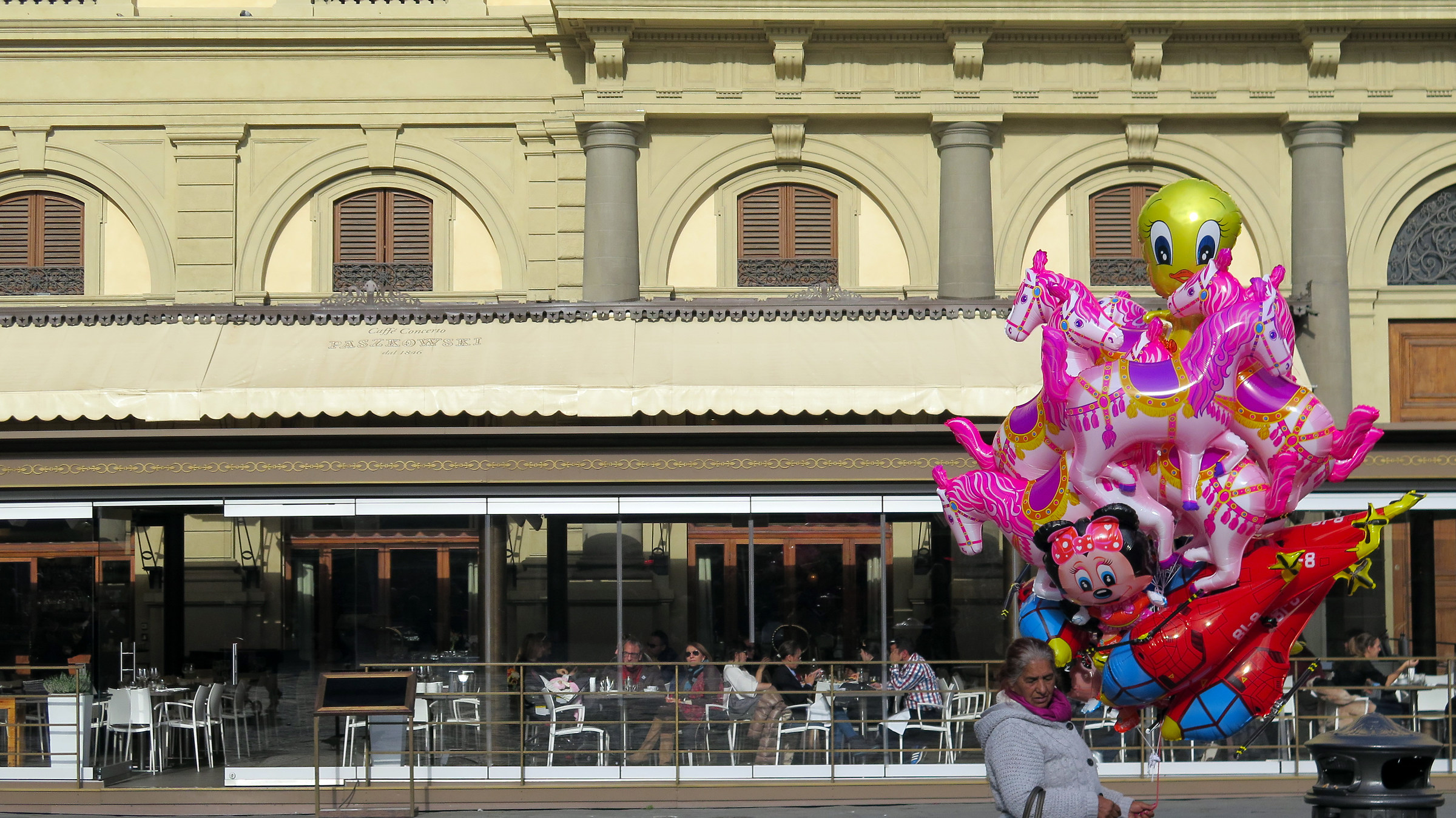Balloons in Florence