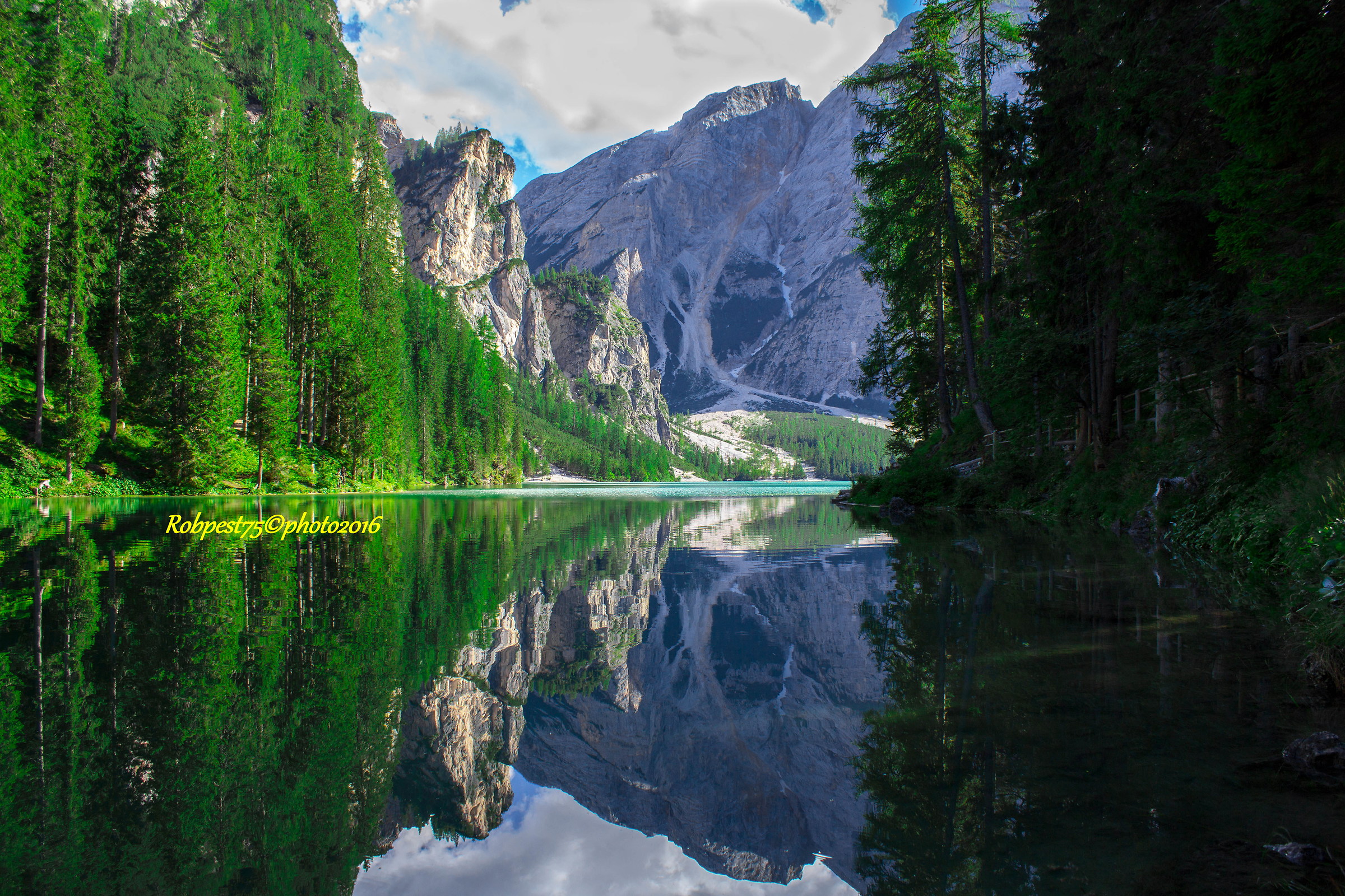 Reflection Lake Braies