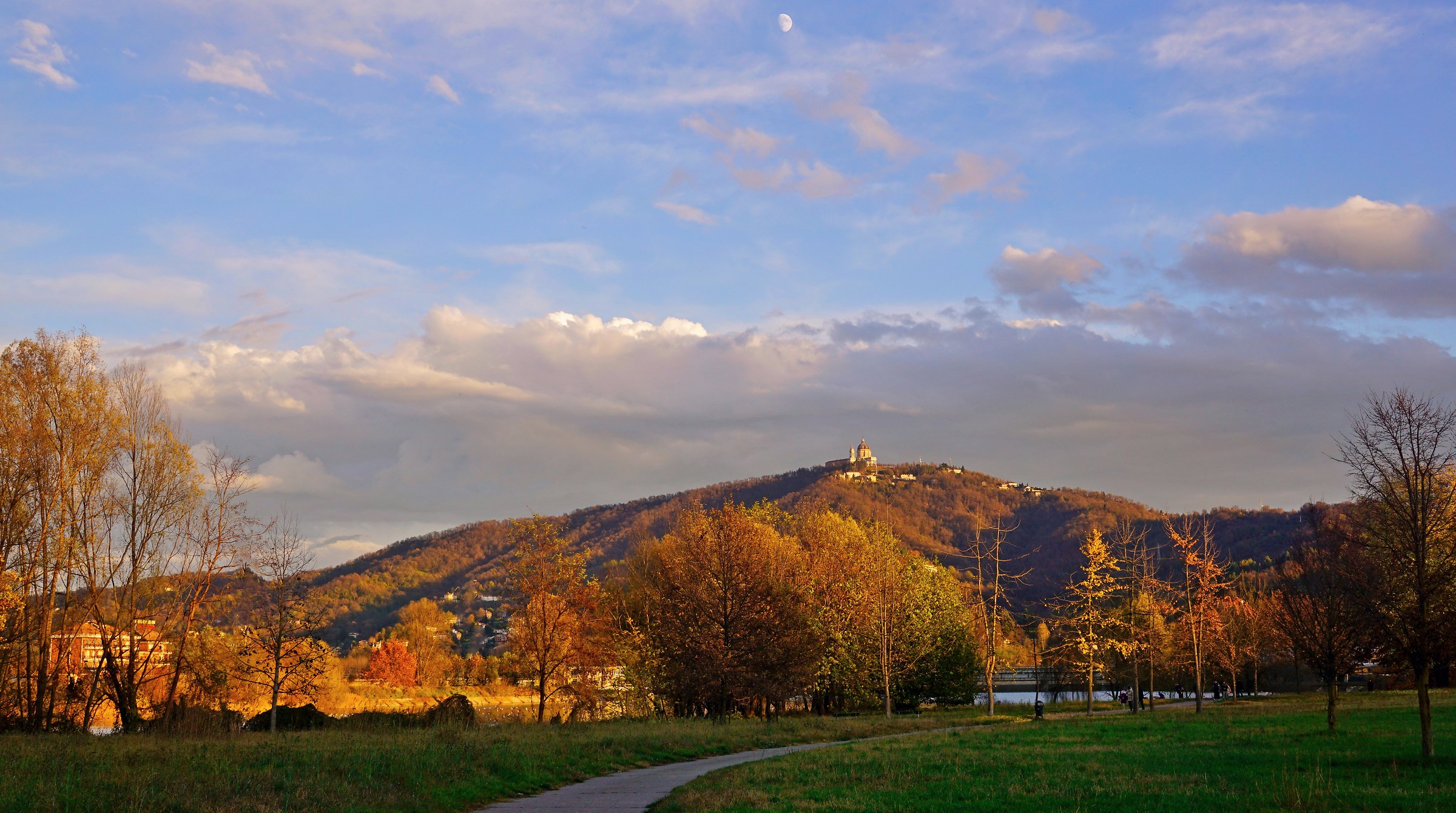 Parco della Colletta, con vista sulla Basilica Superga