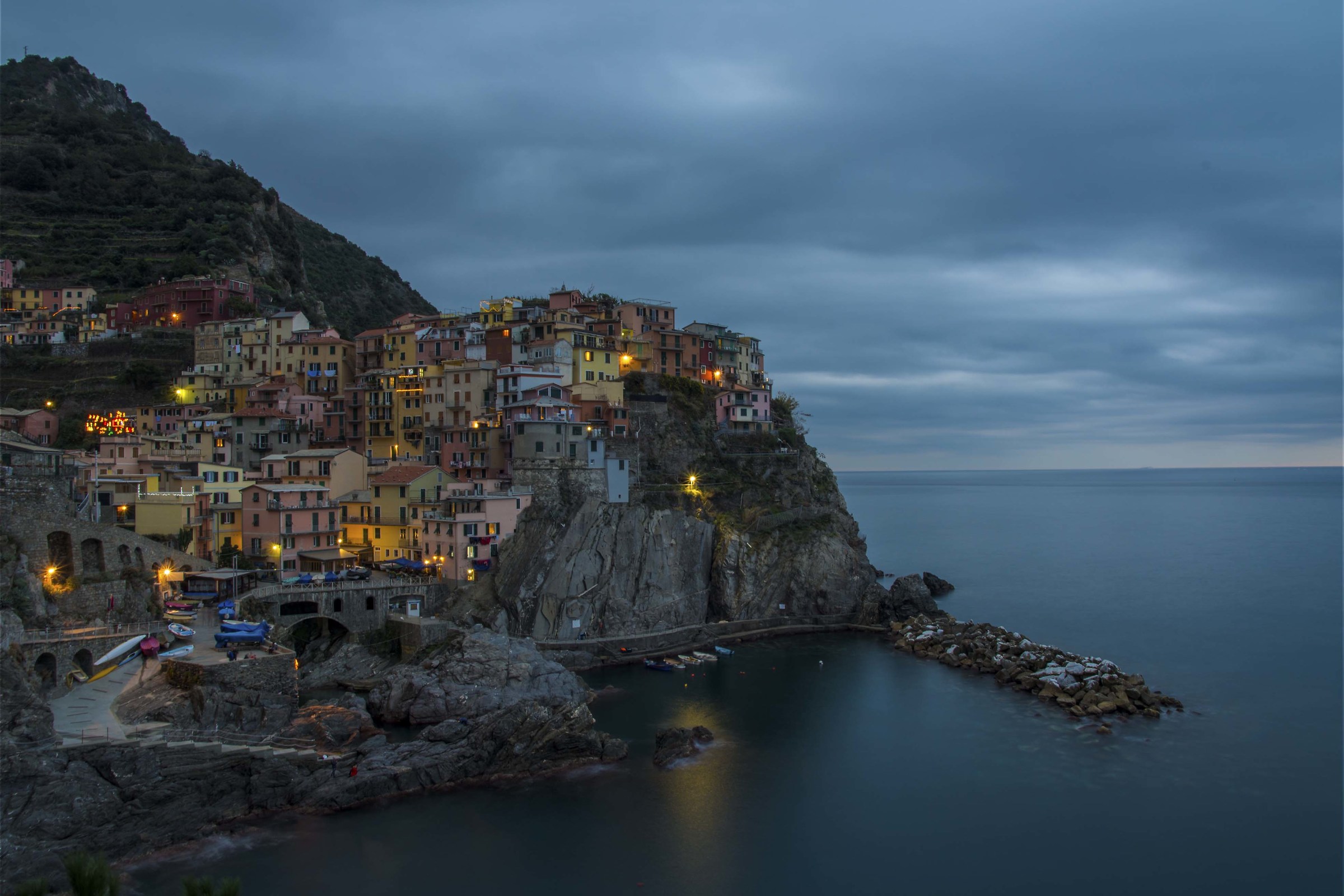 Sunset at Manarola