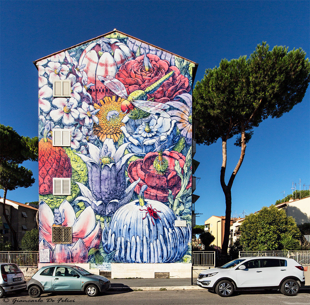 Murals: El Devenir - Artist: Liquen