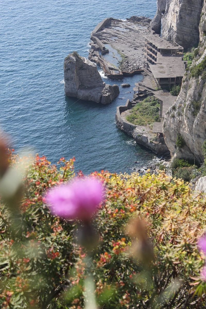 on the Sorrento coast ...