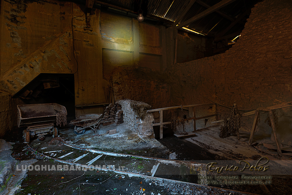archeologia industriale fornace sotterranei