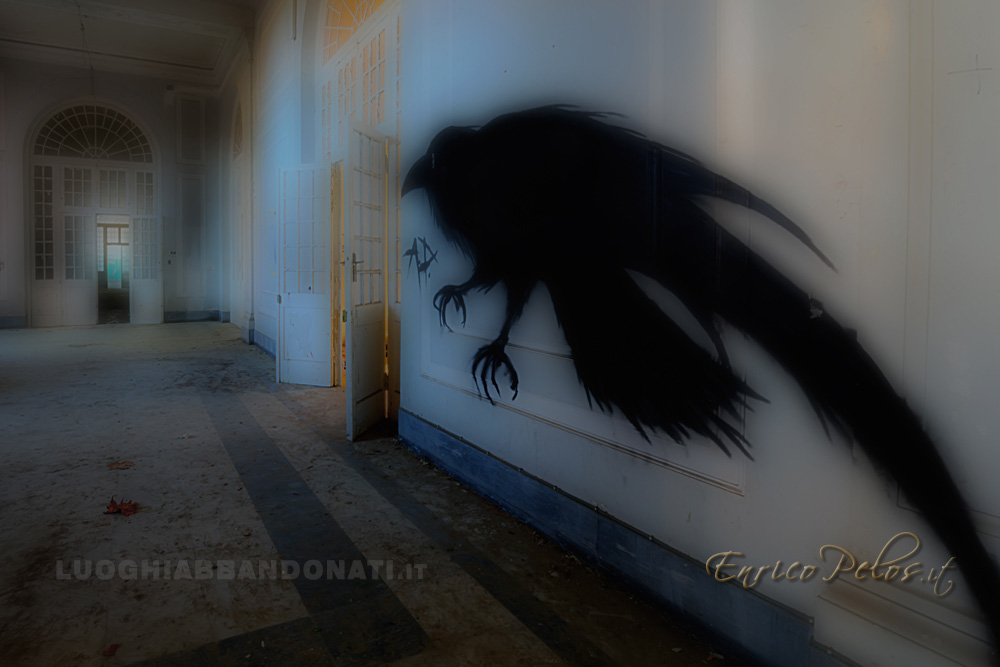 struttura cura mentale abbandonata il corvo the crow