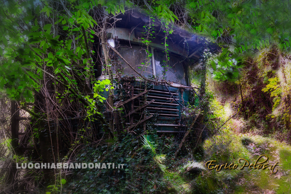 veicoli abbandonati vecchio filobus