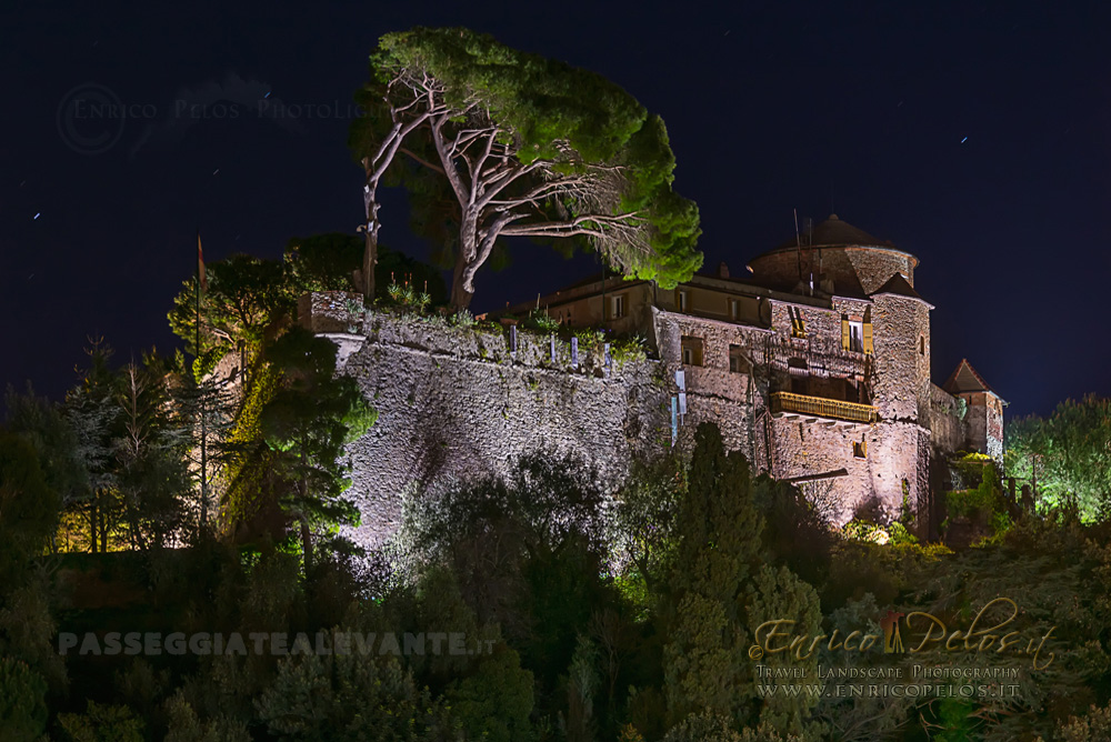 portofino by night castello brown