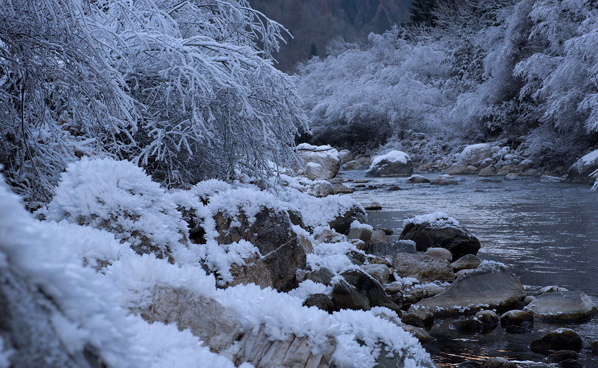 fiume dolomitico