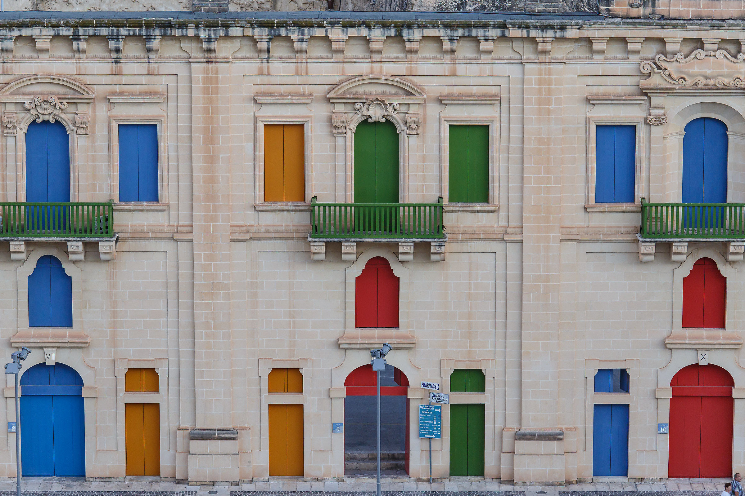 Colori al porto de La Valletta
