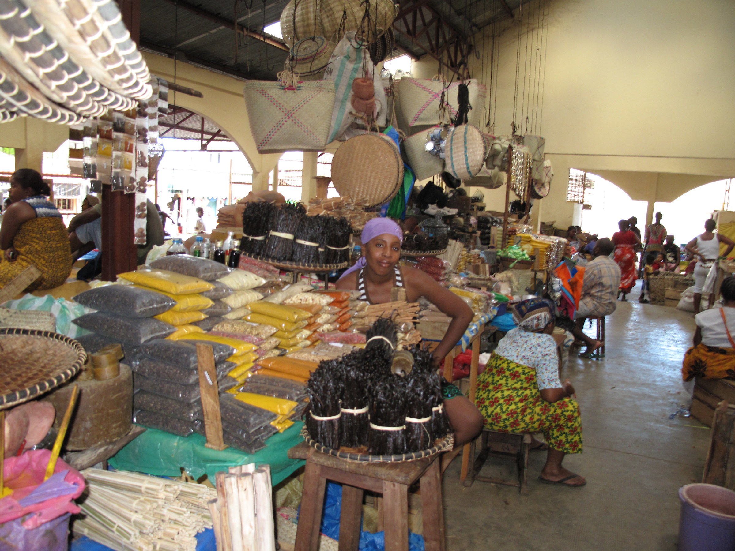 Mercato coperto Hell ville Nosy Be